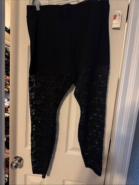 Sequin Lace Leggings